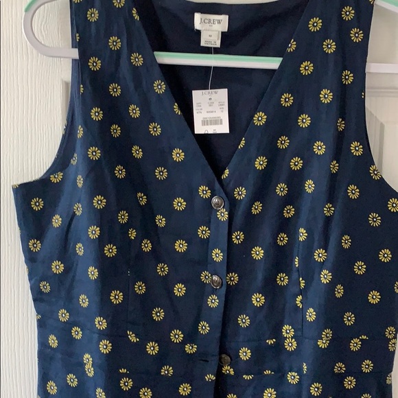 J. Crew Factory Dresses & Skirts - J.Crew Factory Blue Linen Dress